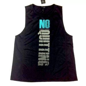 Energie (NEW) Juniors Black Athletic Tank Top Size L